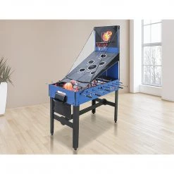 Randy & Travis Machinery 4FT 12-in-1 Combo Games Tables Foosball Soccer Basketball Hockey Pool Table Tennis Games & Hobbies