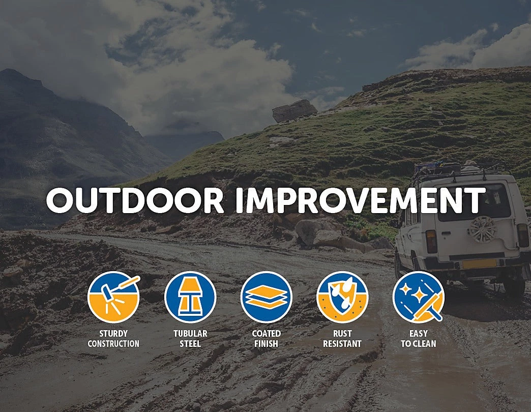 Randy & Travis Machinery Car Luggage Basket Trailer Hitch Cargo Carrier