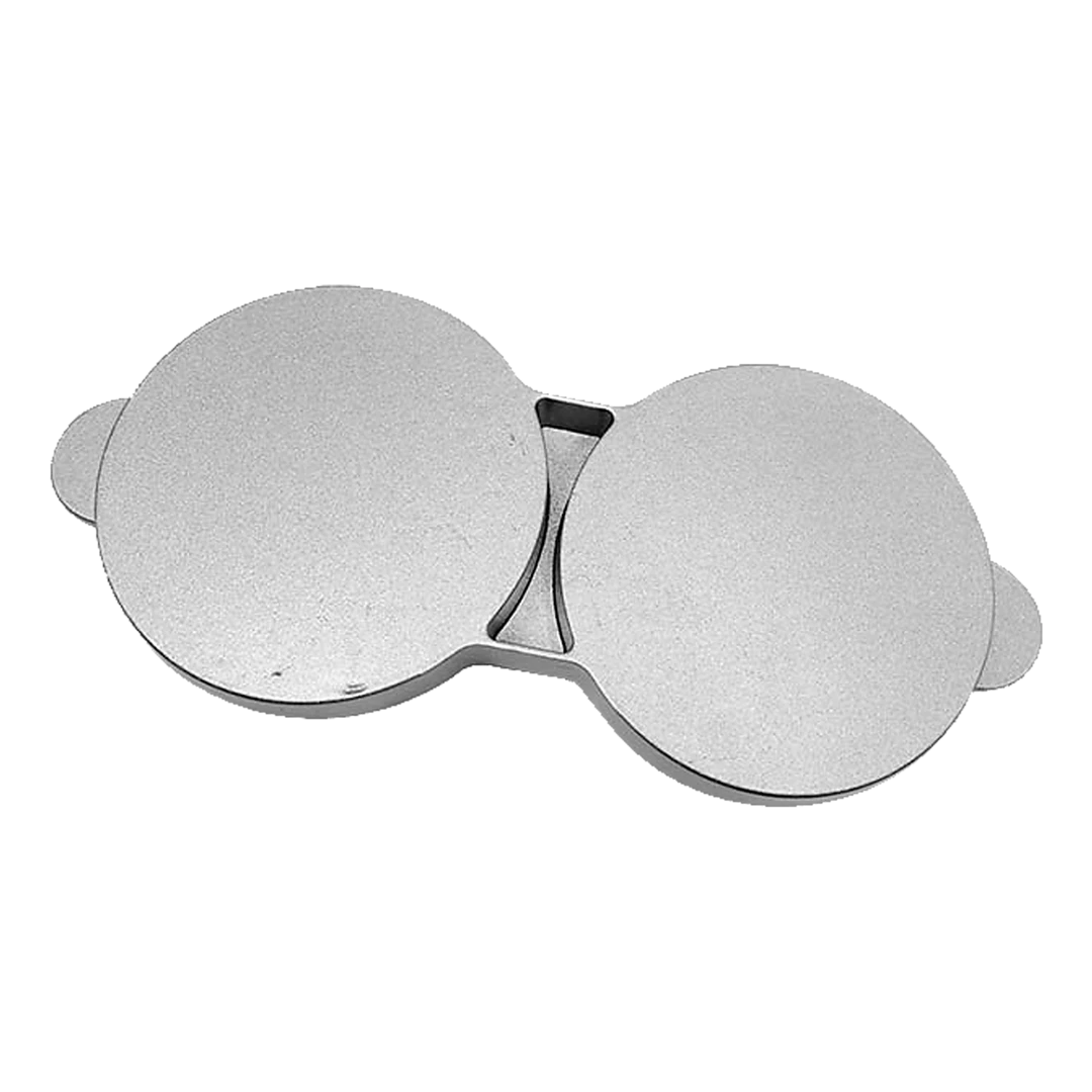 Randy & Travis Machinery Home & Lifestyle Double Burger Press Hamburger Maker Non Stick Aluminium Beef Patty Meat BBQ