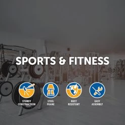 Randy & Travis Machinery Squat Rack Stand Pair Bench Press Weight Lifting Barbell