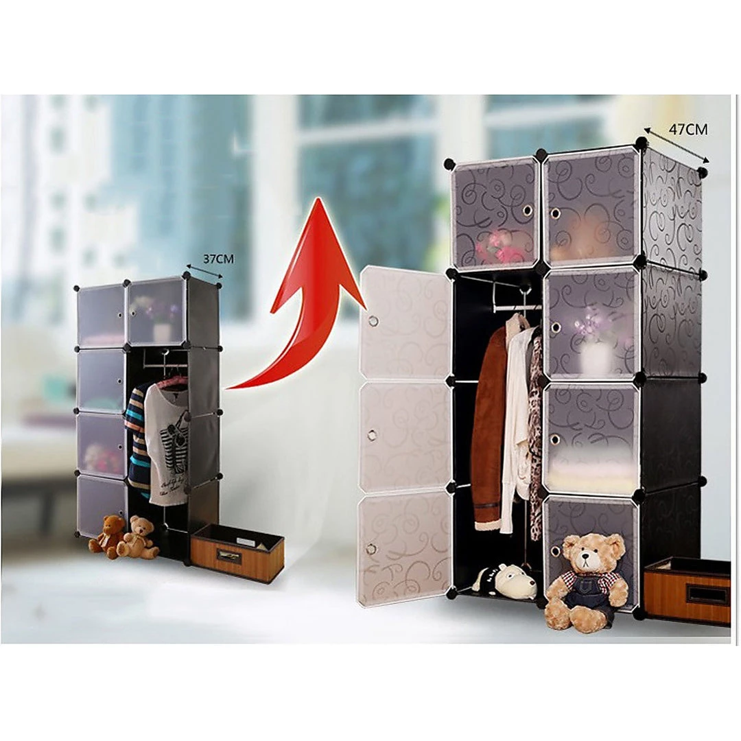 Brienz DIY 16XL Cube Storage Cupboard Wardrobe Furniture