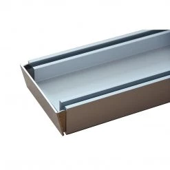 Della Francesca 1200mm Aluminium Rust Proof Tile Insert Shower Grate Drain Indoor Outdoor