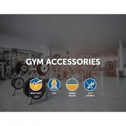 Randy & Travis Machinery Randy & Travis Rubber-Coated Revolving Curl Row Bar Attachment Sports & Fitness