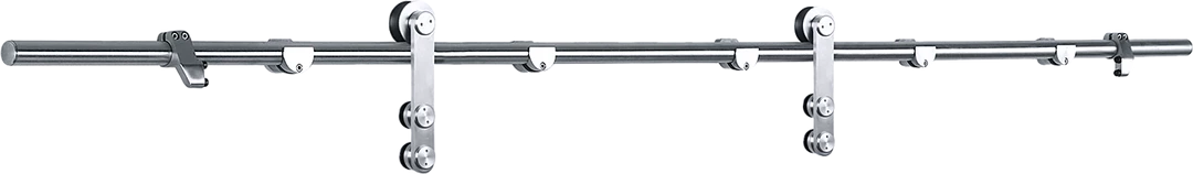 Randy & Travis Machinery Sliding Barn Door Hardware Stainless Steel DIY & Renovation