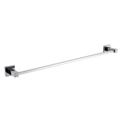 Della Francesca Classic Chrome Towel Bar Rail Bathroom DIY & Renovation