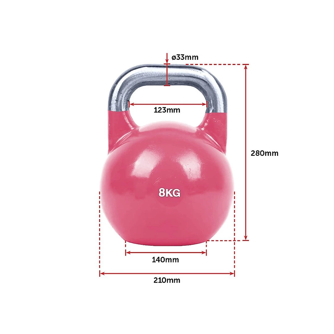 Randy & Travis Machinery 8KG Pro-Grade Steel KettleBell