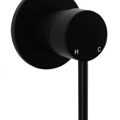 Della Francesca Shower Bath Mixer Tap WATERMARK Approved Electroplated Matte Black DIY & Renovation