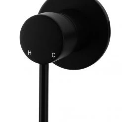 Della Francesca Shower Bath Mixer Tap WATERMARK Approved Electroplated Matte Black DIY & Renovation