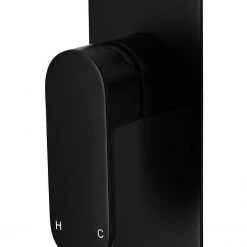 Della Francesca Shower Bath Mixer Tap WATERMARK Approved Electroplated Matte Black