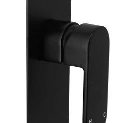 Della Francesca Shower Bath Mixer Tap WATERMARK Approved Electroplated Matte Black