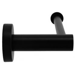 Della Francesca DIY & Renovation Classic Toilet Paper Holder Bathroom Electroplated Matte Black Finish