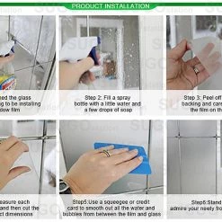 Randy & Travis Machinery One Way Mirror Privacy Reflection Window Tint Film STOP HEAT 24Ft X 2Ft