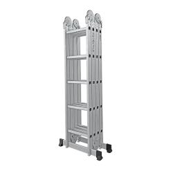 Randy & Travis Machinery 5.8m Multipurpose Ladder Aluminium Extension Folding Adjustable Step DIY & Renovation