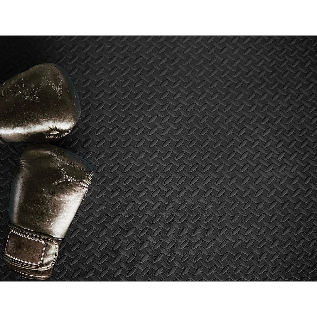 Randy & Travis Machinery 12 Tiles EVA Rubber Foam Gym Mat 60cm X 60cm 2.5cm Fitness Flooring Sports & Fitness