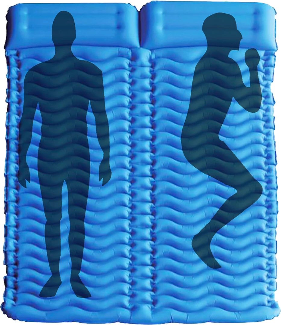 Randy & Travis Machinery Double Two-person Camping Sleeping Pad Furniture