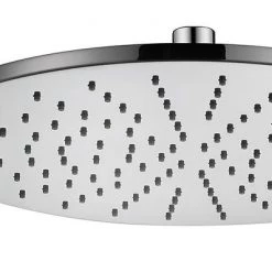 Della Francesca 300mm Brass Shower Head Round Chrome Showerhead