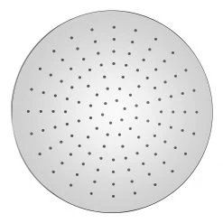 Della Francesca 300mm Brass Shower Head Round Chrome Showerhead