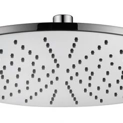 Della Francesca 300mm Brass Shower Head Round Chrome Showerhead