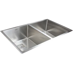 Brienz 835x505mm Handmade 1.5mm Stainless Steel Sink With Square Waste DIY & Renovation