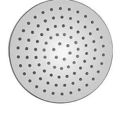 Della Francesca DIY & Renovation 200mm Shower Head Round Chrome Showerhead