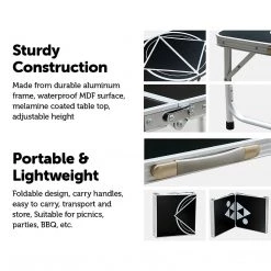 Randy & Travis Machinery Professional 8ft Beer Pong Table Drinking Game Games & Hobbies