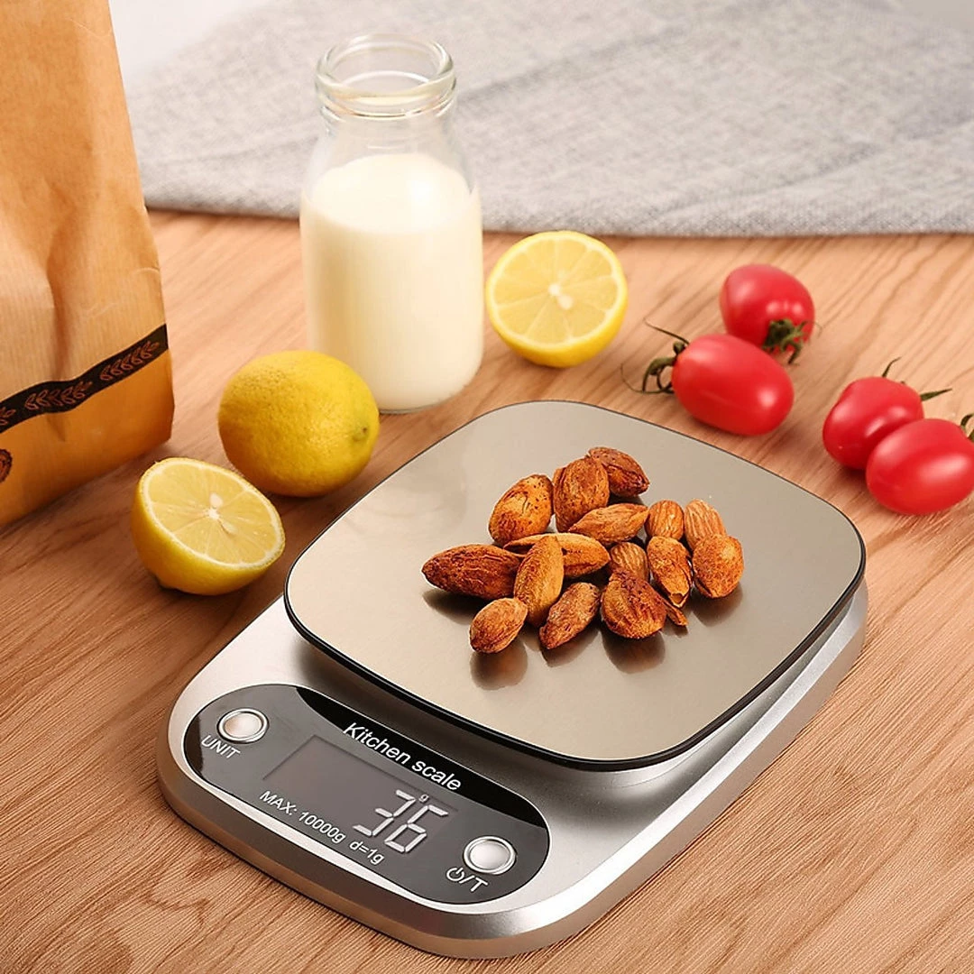 Randy & Travis Machinery Kitchen Scale Digital Postal LCD Electronic Weight Scales Food Shop 10kg/1g