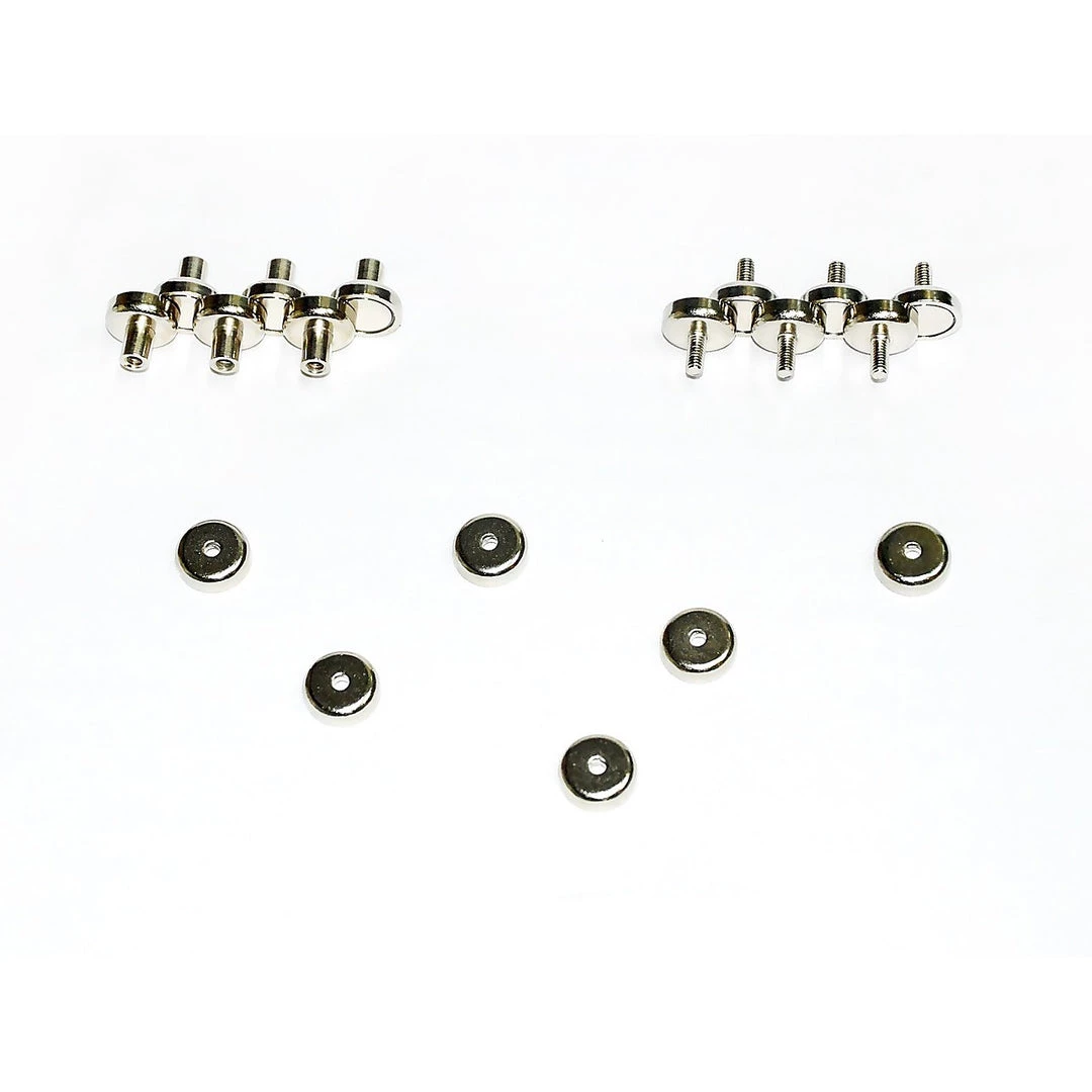 Randy & Travis Machinery 18x 16mm 5kg Countersunk Pot Magnet | Rare Earth Latch Door Drawer Cabinet