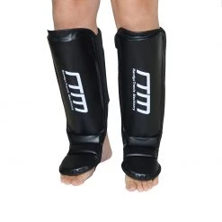 Randy & Travis Machinery Sports & Fitness Gel Shin Instep Leg Kick Guards MMA UFC Muay Thai Boxing Foot Pads Large