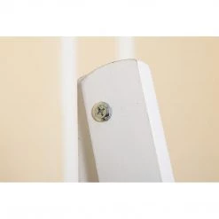 Randy & Travis Machinery 5 Tier Wooden Ladder Shelf Stand Storage Book Display Rack - White