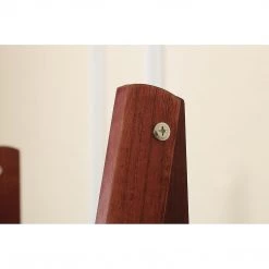 Randy & Travis Machinery Furniture 5 Tier Wooden Ladder Shelf Stand Storage Book Display Rack - Coffee