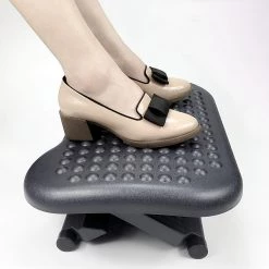 Randy & Travis Machinery Footrest Under Desk Foot / Leg Rest For Office Chair Ergonomic Computer Plastic Furniture