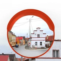 Randy & Travis Machinery DIY & Renovation 60cm Round Convex Mirror Blind Spot Safety Traffic Driveway Shop Wide Angle