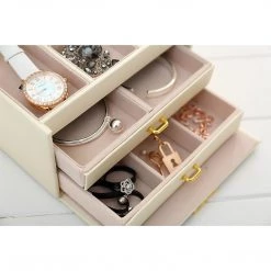 FactoryFast.com.au Games & Hobbies Jewellery Storage Box Girls Rings Necklaces Display Organiser Storage Case