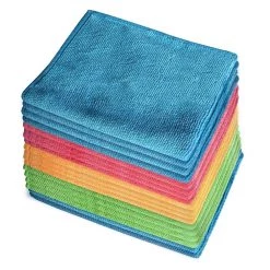 FactoryFast.com.au 18x Microfibre Cleaning Cloth Microfiber Dish Car Gym Towel Glass 210GSM 40x30cm Home & Lifestyle