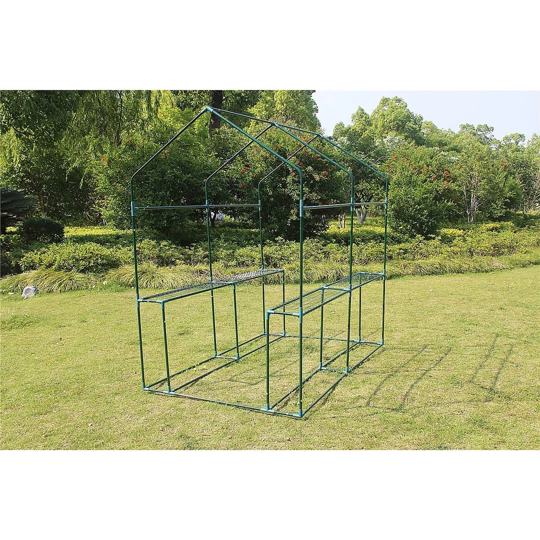 Bariloche Outdoor & Leisure Walk In Greenhouse Tunnel Plant Garden Storage Sheds Green House