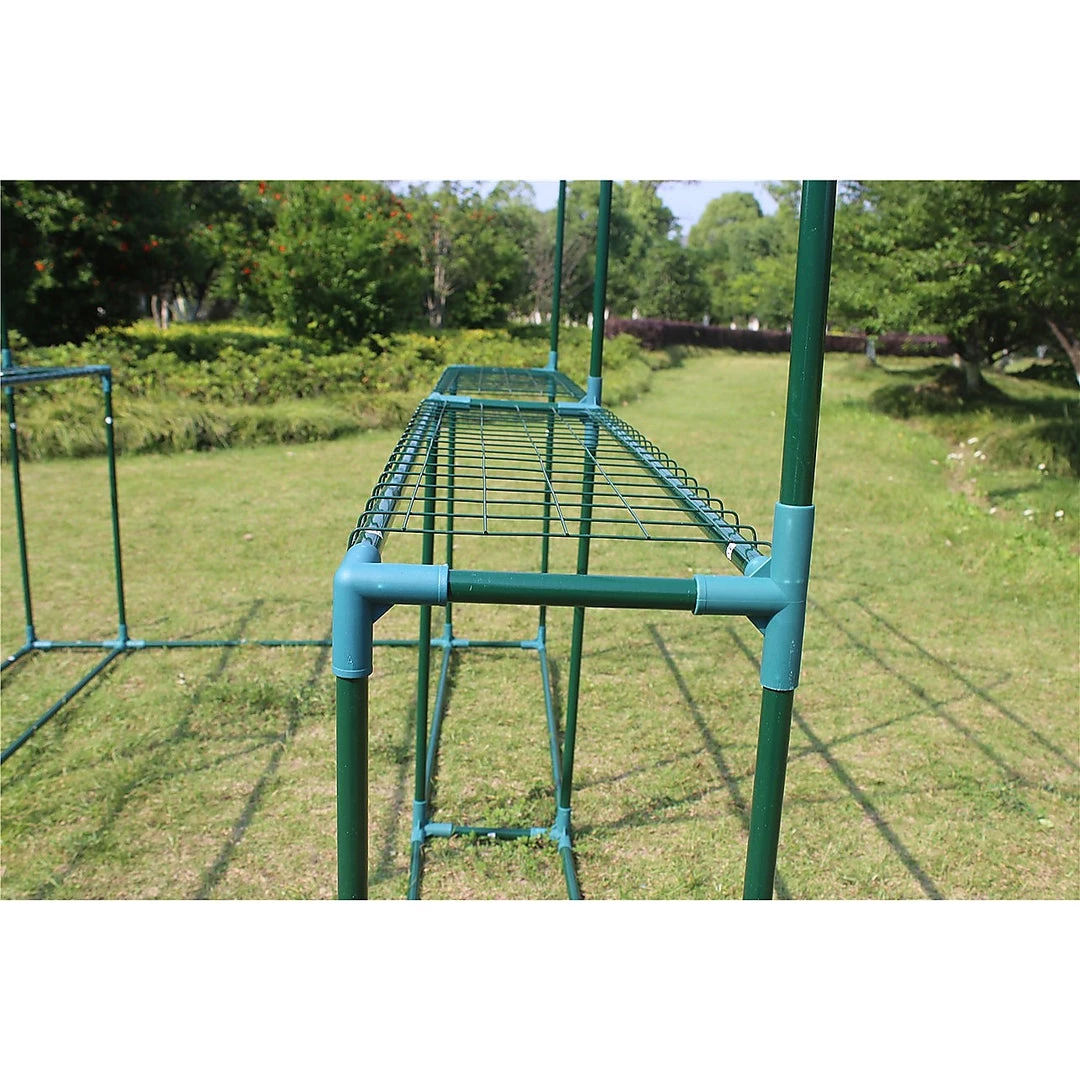 Bariloche Outdoor & Leisure Walk In Greenhouse Tunnel Plant Garden Storage Sheds Green House