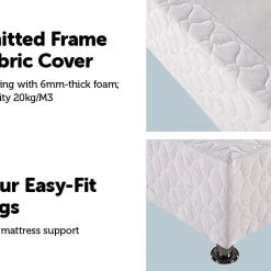 Palermo Double Bed Ensemble Frame Base