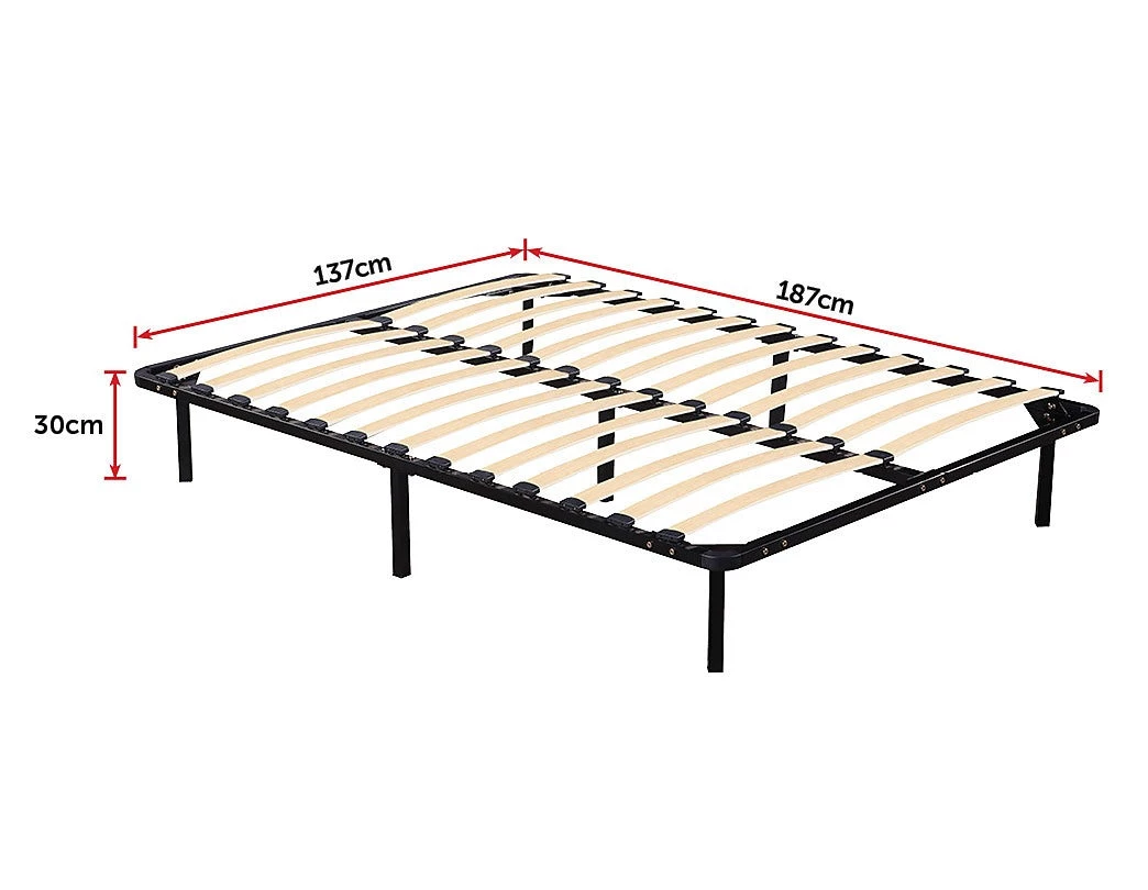 Palermo Double Metal Bed Frame