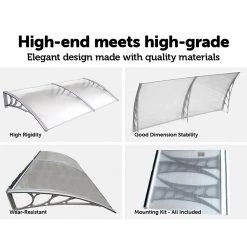 Bariloche DIY Outdoor Awning Cover - 1 X 2m DIY & Renovation