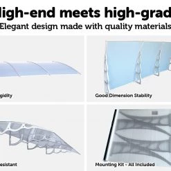 Bariloche 1.5 X 3m DIY Outdoor Awning Cover