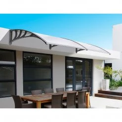 Bariloche DIY Outdoor Awning Cover With Rain Gutter - 1 X 2m DIY & Renovation