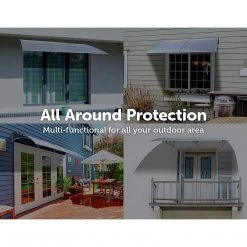 Bariloche DIY Outdoor Awning Cover With Rain Gutter - 1 X 2m DIY & Renovation