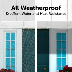 Bariloche DIY & Renovation DIY Outdoor Awning Cover With Rain Gutter - 1 X 3m