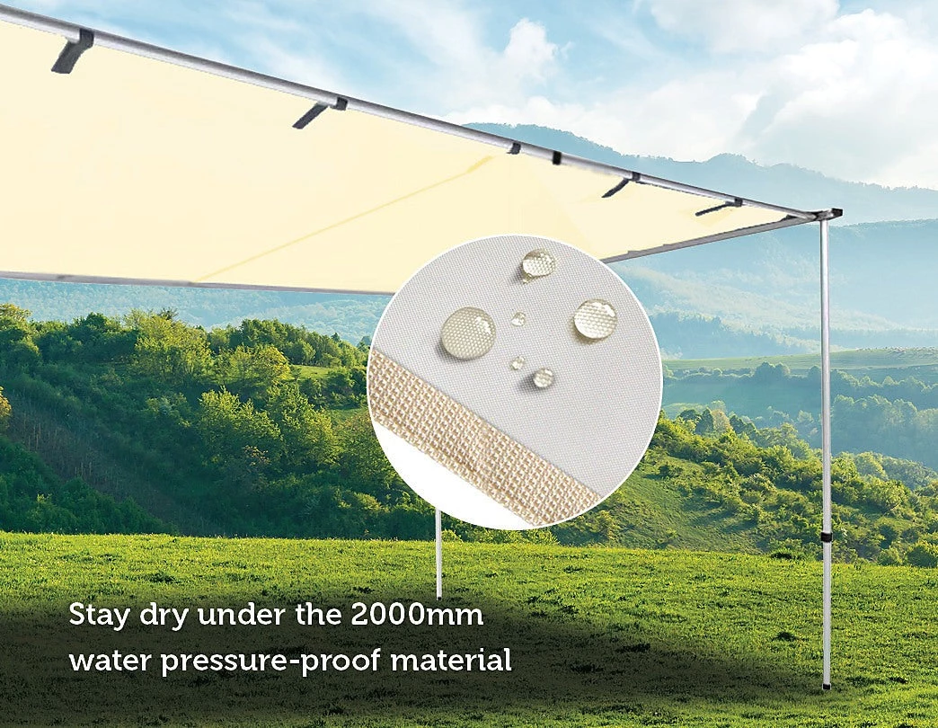 Bariloche 1.4m X 2m Car Side Awning Roof DIY & Renovation