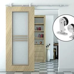 Randy & Travis Machinery DIY & Renovation Sliding Barn Door Hardware Stainless Steel