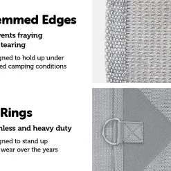 Bariloche DIY & Renovation 3.4 X 1.8m Caravan Privacy Screen Side Roll Out Awning