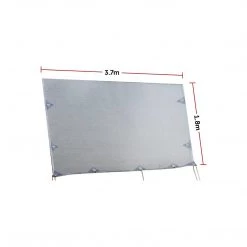 Bariloche DIY & Renovation 3.7 X 1.8m Caravan Privacy Screen Side Roll Out Awning