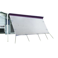 Bariloche DIY & Renovation 4.0 X 1.8m Caravan Privacy Screen Side Roll Out Awning