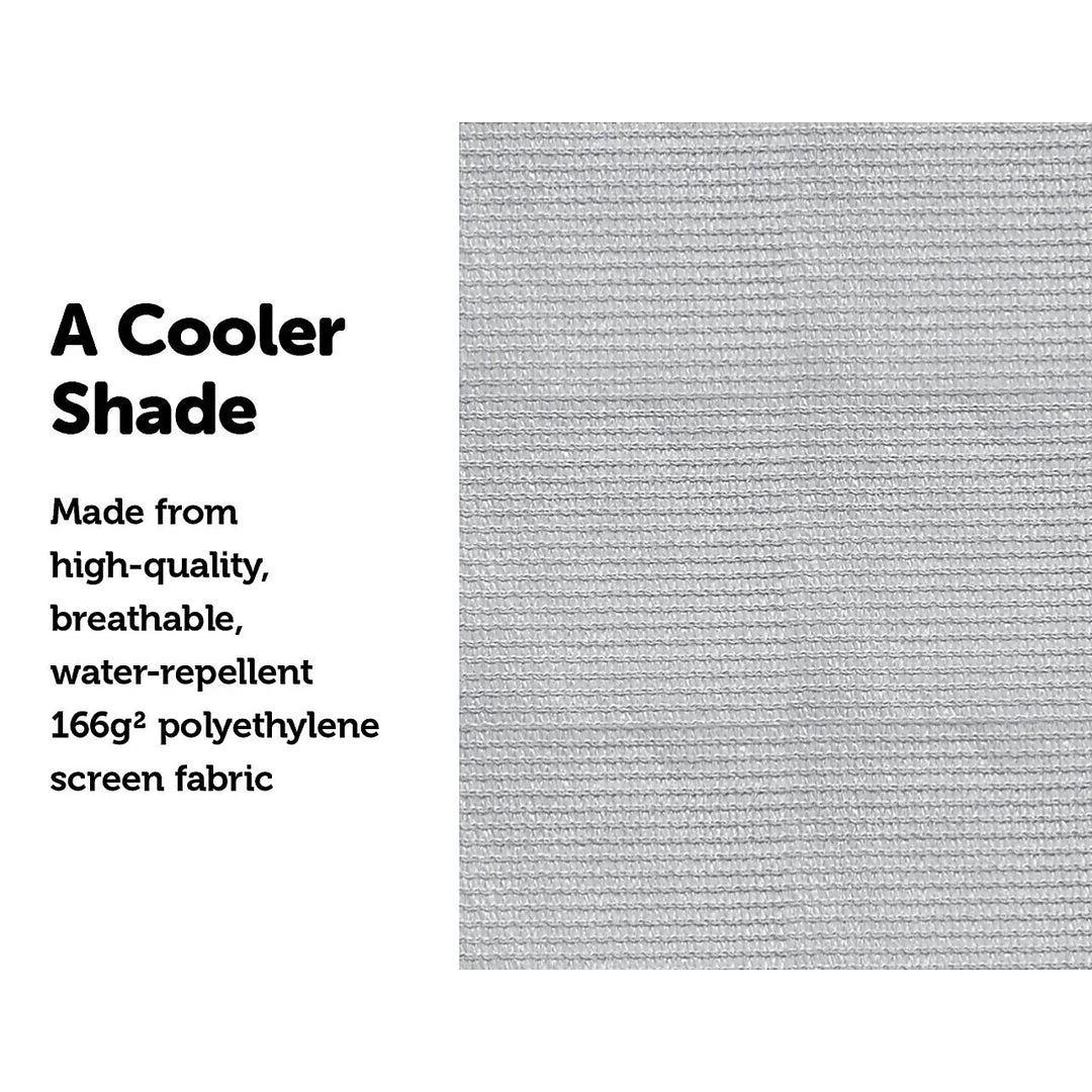 Bariloche 4.3 X 1.8m Caravan Privacy Screen Side Roll Out Awning