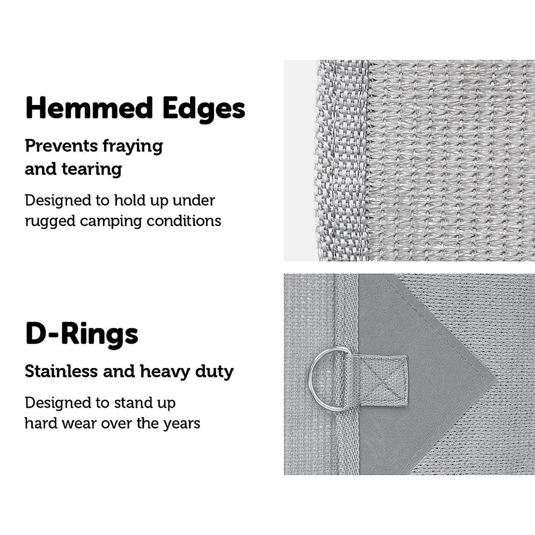 Bariloche 4.3 X 1.8m Caravan Privacy Screen Side Roll Out Awning